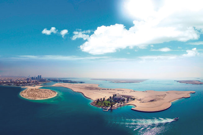 اجمل جزر سياحية في الإمارات