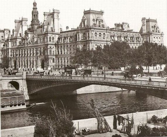نهر السين في باريس قديما