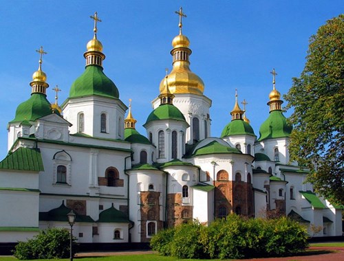 كاتدرائية القديسة صوفيا في كييف أوكرانيا