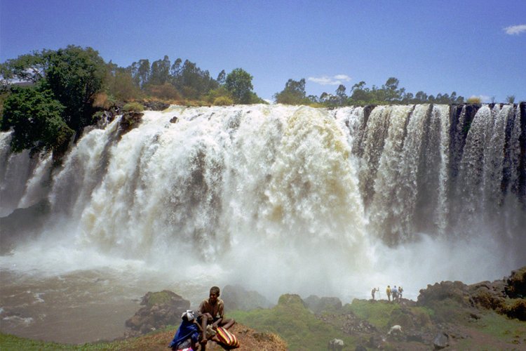 شلالات النيل الأزرق في إثيوبيا