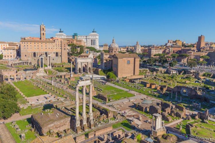 الميدان الروماني في روما - ايطاليا