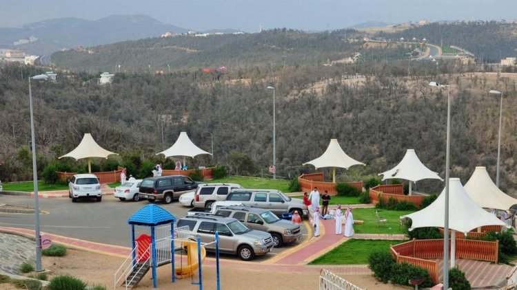 منتزة غابة رغدان في الباحة السعودية سائح