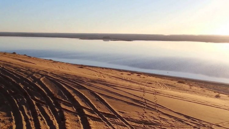 بحيرة العوشزية Lake Al Oushzih في عنيزة