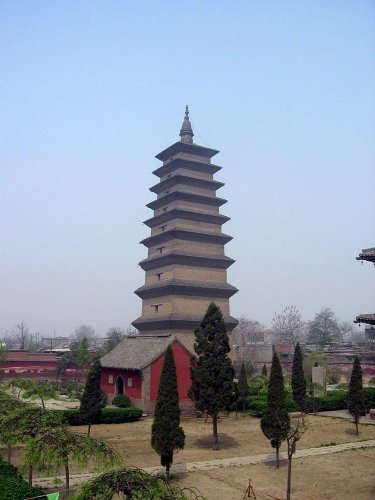 معبد الأوز البري في الصين 