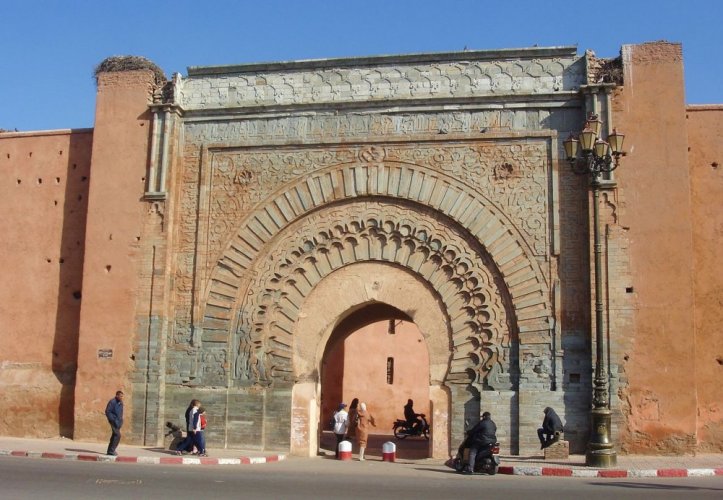 باب أكناو في مراكش المغرب