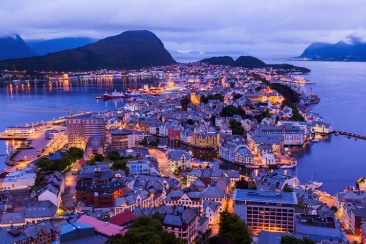 مدينة تروندهايم في النرويج