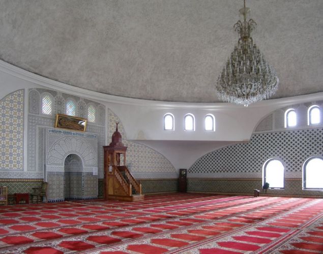 من داخل المركز الاسلامي في فيينا - النمسا