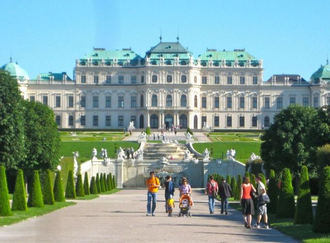 قصر البلفيدير في فيينا - النمسا