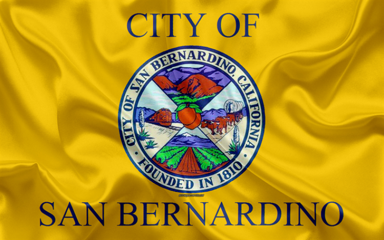 علم مدينة سان برناردينو