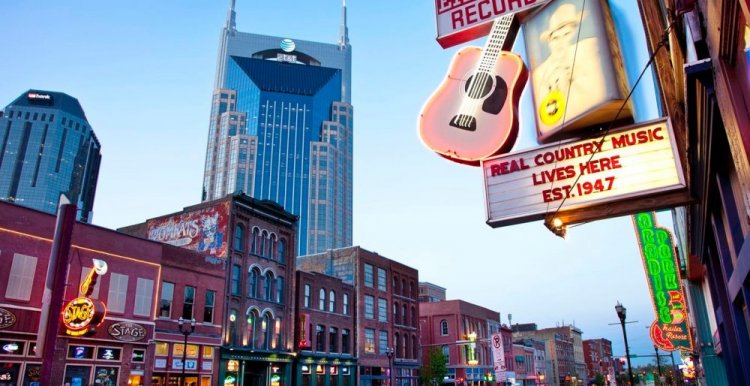 أحد شوارع ناشفيل Nashville