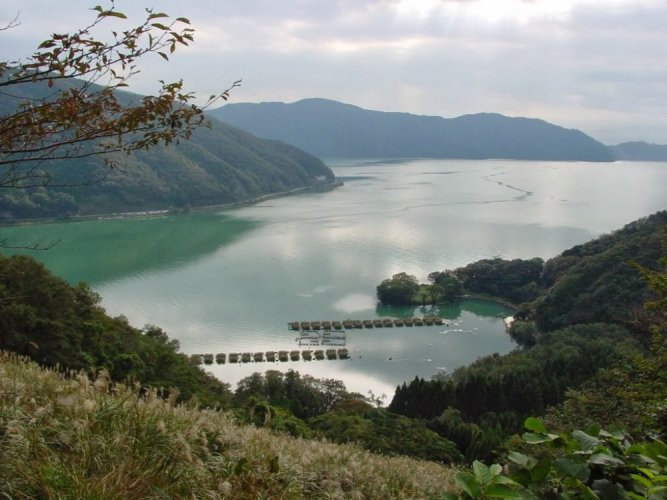 بحيرة بيوا في اليابان