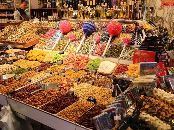  سوق البوكيرياه في برشلونة
