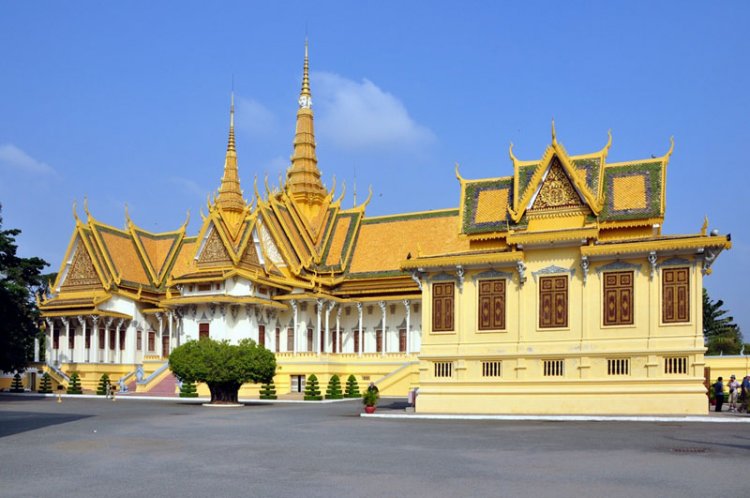 القصر الملكي في بنوم بنه - كمبوديا