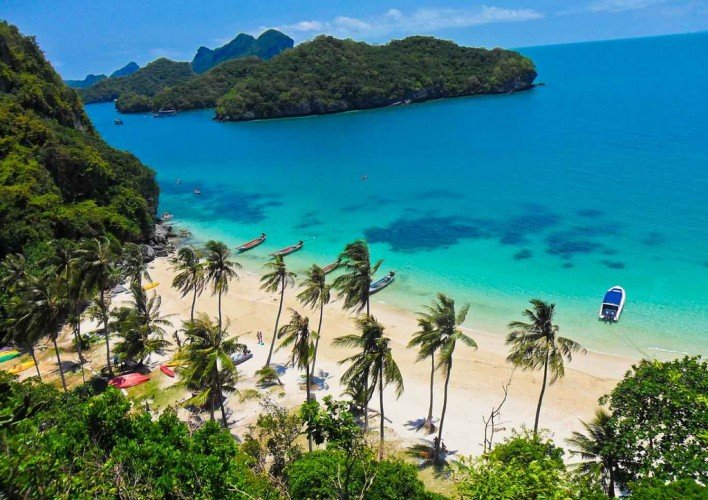 جزيرة كوه ساموي في تايلاند