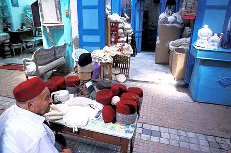 سوق الشواشين في تونس