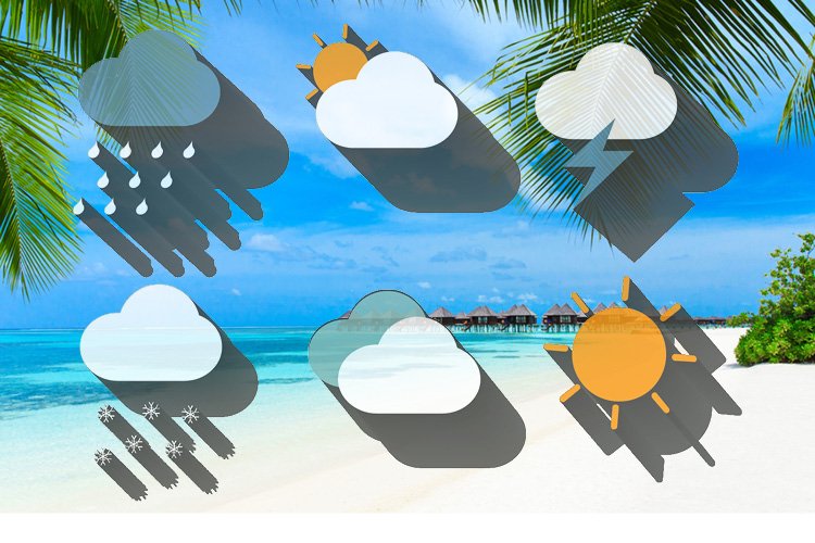 حالة الطقس والمناخ في جزر المالديف