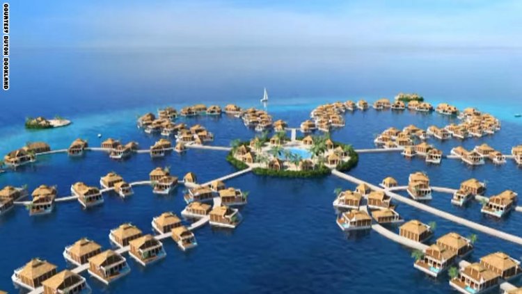 فندق جزيرة زهرة المحيط في جزر المالديف