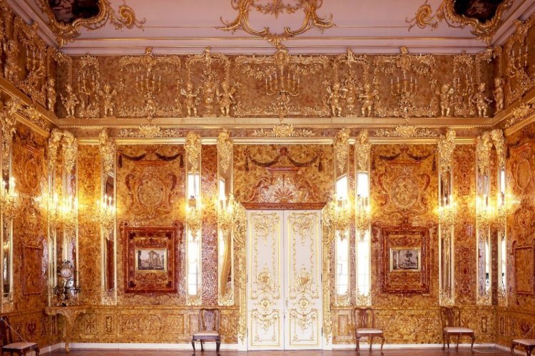 جولة مصورة داخل قصر كاثرين روسيا