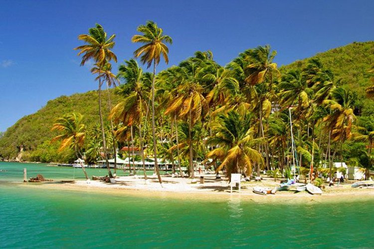 خليج Marigot Bay في سانت لوسيا