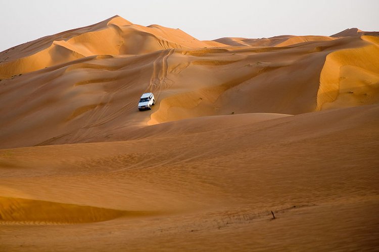 رمال الوهيبة في سلطنة عمان