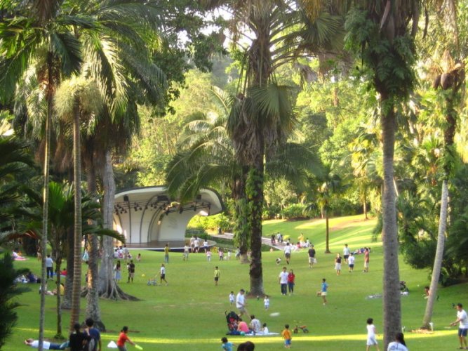 حديقة سنغافورة النباتية