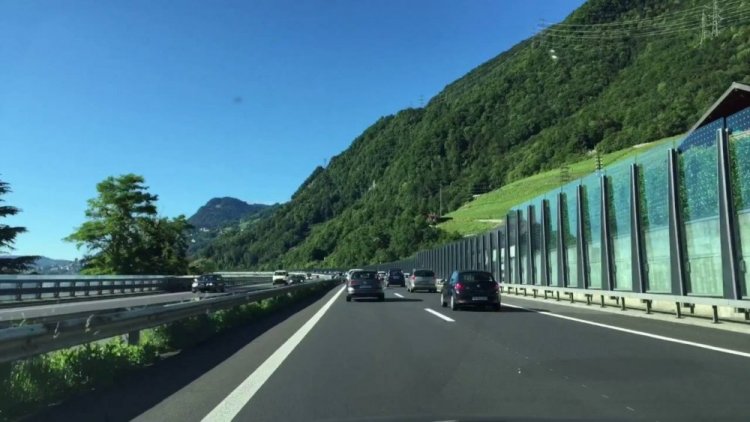 الطريق الي مدن سويسرا