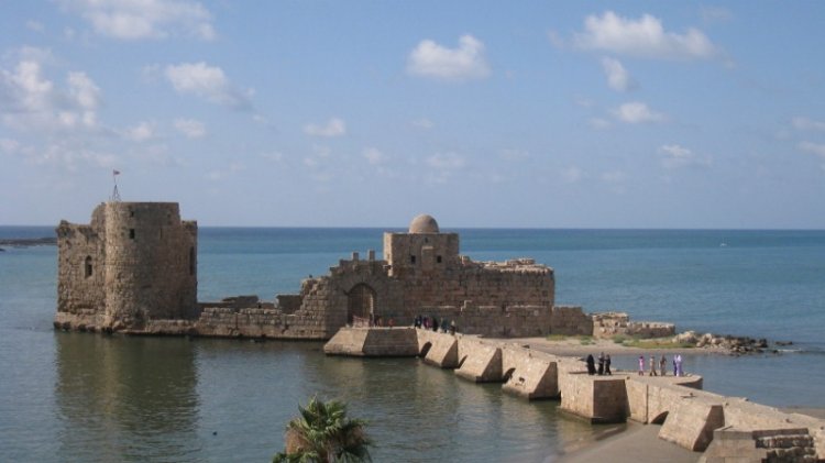 قلعة صيدا البحرية في لبنان