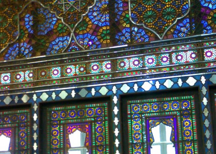 تحفة معمارية من داخل قصر كلستان