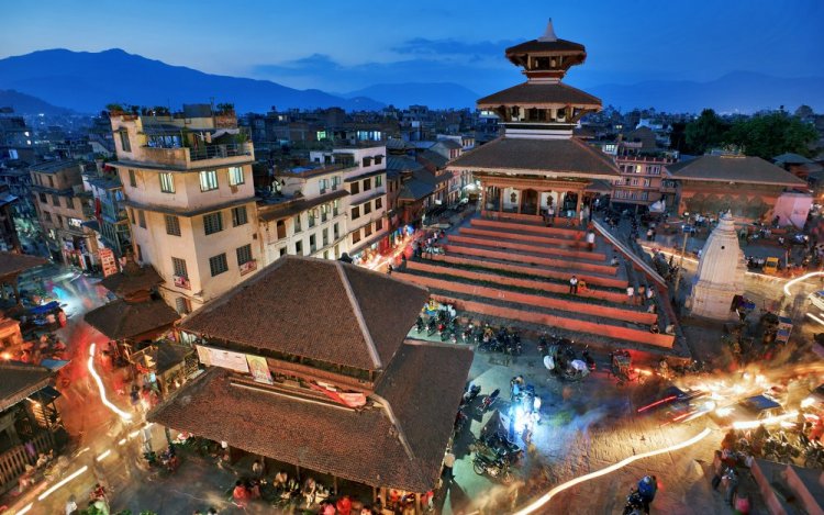 ساحة دوربار في كاتماندو - نيبال