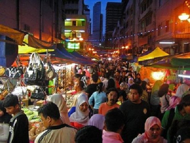 السوق الهندي في كوالالمبور ماليزيا