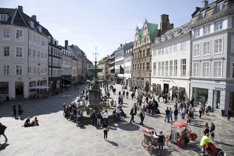 شارع ستروجيت في كوبنهاجن - الدنمارك