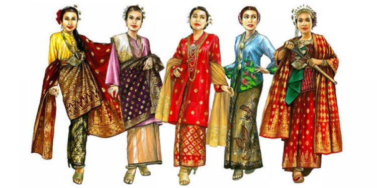 الأزياء الماليزية التقليدية 