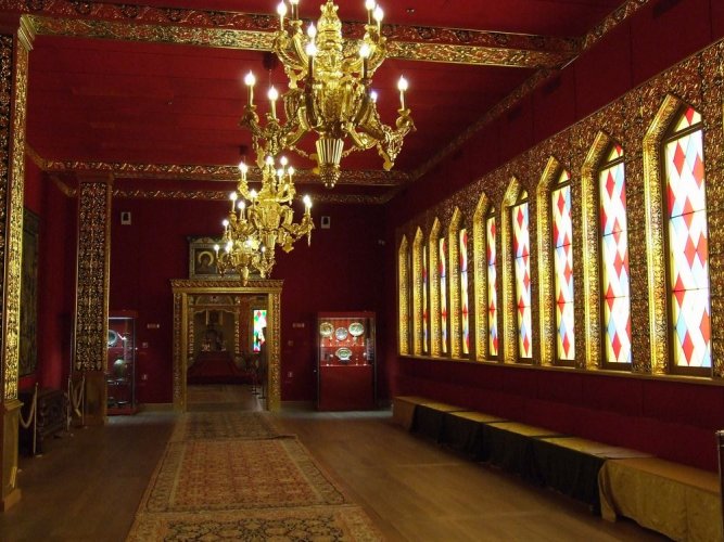 من داخل قصر كولومينسكوي في موسكو