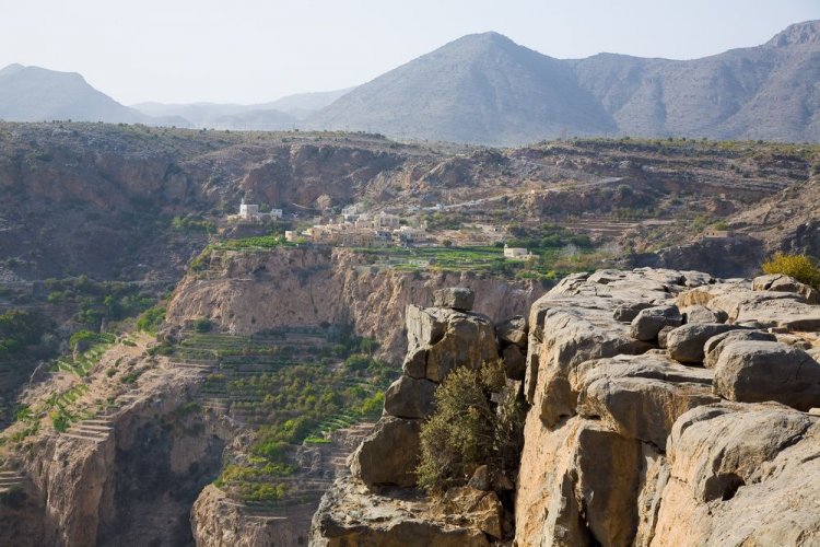 الجبل الاخضر في سلطنة عمان