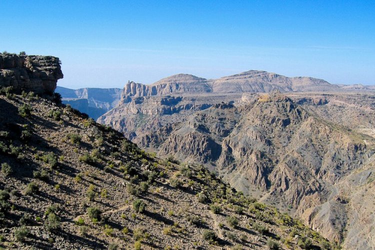 الجبل الاخضر في سلطنة عمان