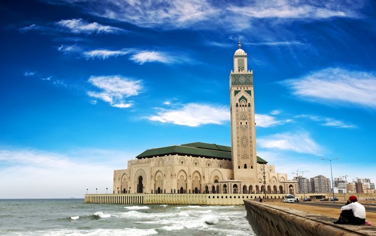 مسجد حسن الثاني في الدار البيضاء