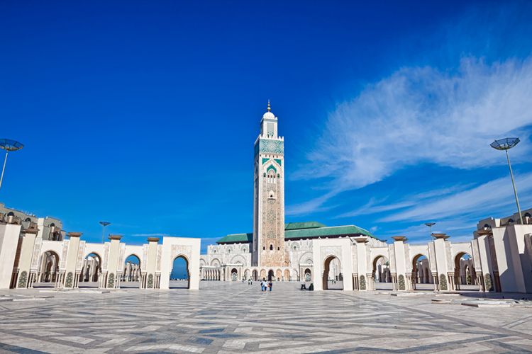 مسجد حسن الثاني في الدار البيضاء - المغرب