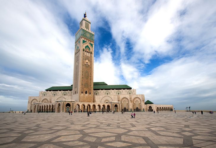 مسجد حسن الثاني في الدار البيضاء