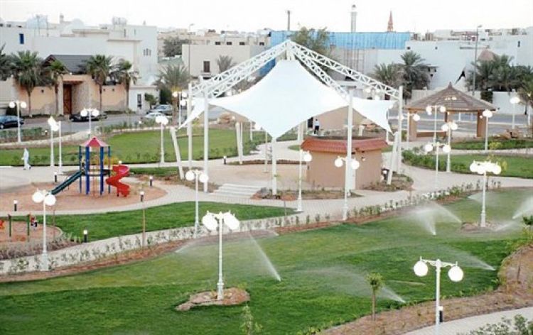 حديقة حي المروج في الرياض