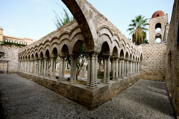 Cloister of San Giovanni degli Eremiti in Palermo