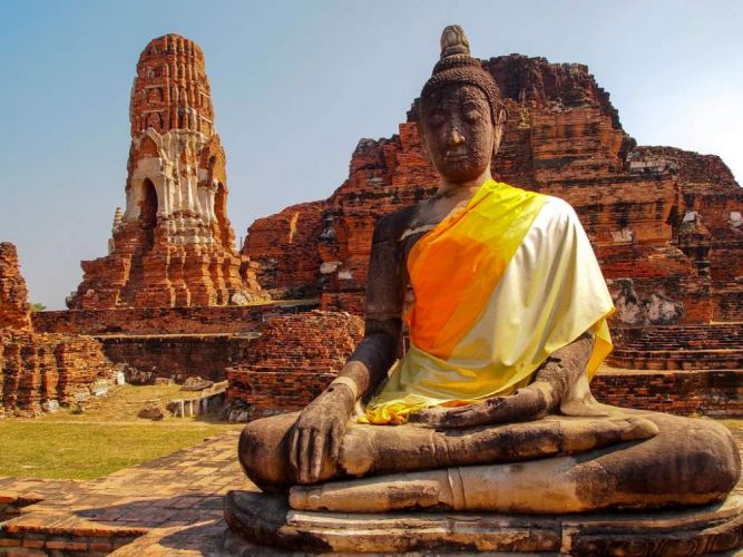 أيوثايا - Ayutthaya في بانكوك - تايلاند