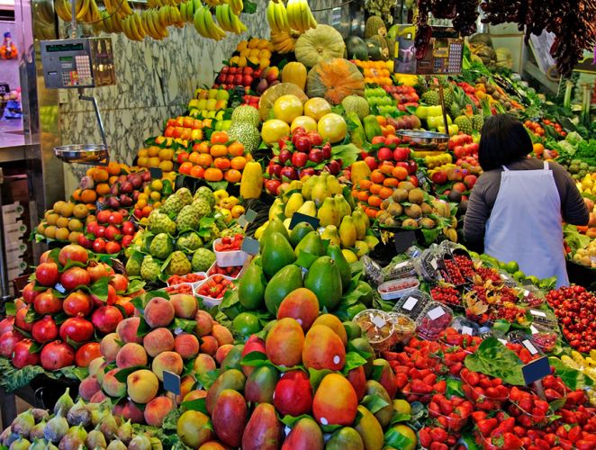 سوق لابوكيريا - Boqueria - برشلونة