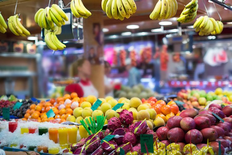 سوق لابوكيريا - Boqueria - برشلونة