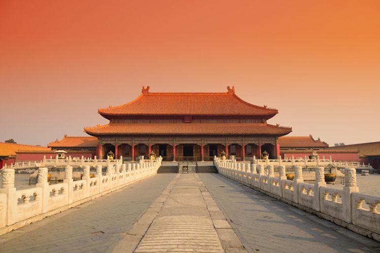 المدينة المحرمة في متحف القصر في بكين - الصين