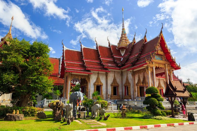 معبد وات تشالونج - Wat Chalong Temple - تايلاند