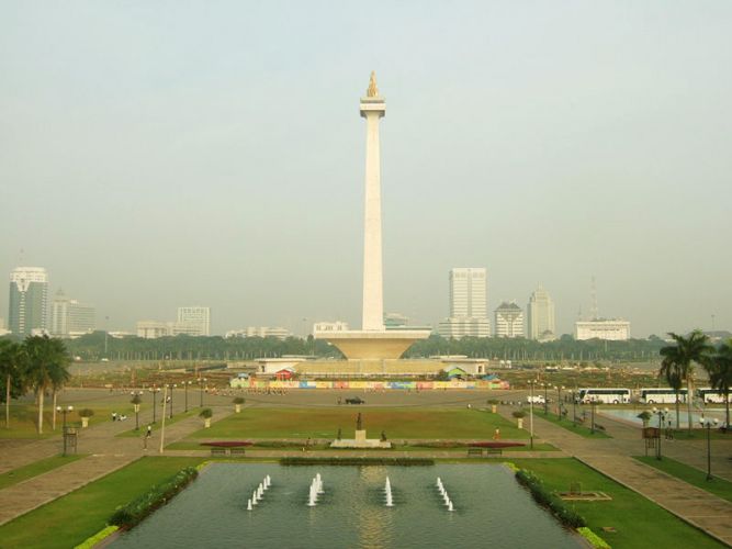 National Monument in Jakarta