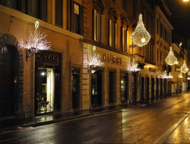 شارع كوندوتي في روما - ايطاليا