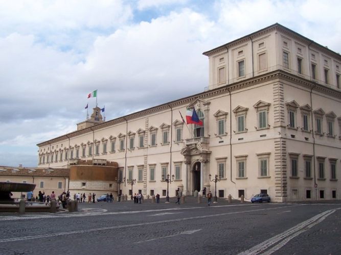 قصر كويرينالي في روما