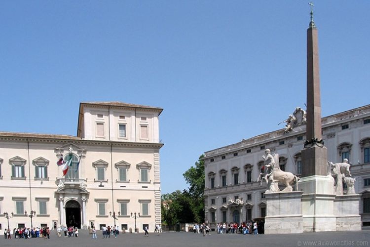 قصر كويرينالي في روما - إيطاليا