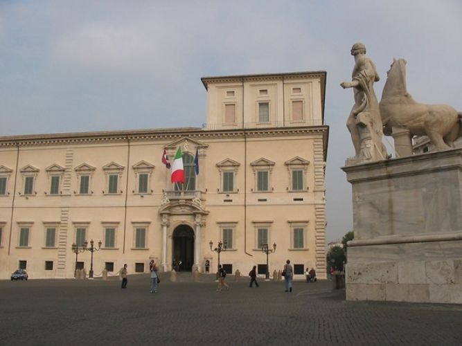 قصر كويرينالي في روما - إيطاليا
